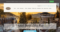 Desktop Screenshot of beskidzkiraj.com